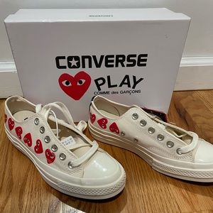 NEVER WORN PERFECT CONDITION! Converse play comme does garçon imitations.